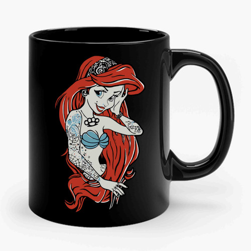 コーヒー Ariel Ariel The Little Mermaid Punk Rock Disney 2 Ceramic Mug
